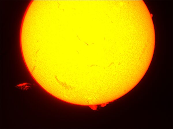 Observații solare în lumina zilei 01-02 nov 2025 - imagine 3