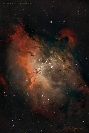 Nebuloasa Vulturului (Eagle Nebula) M16